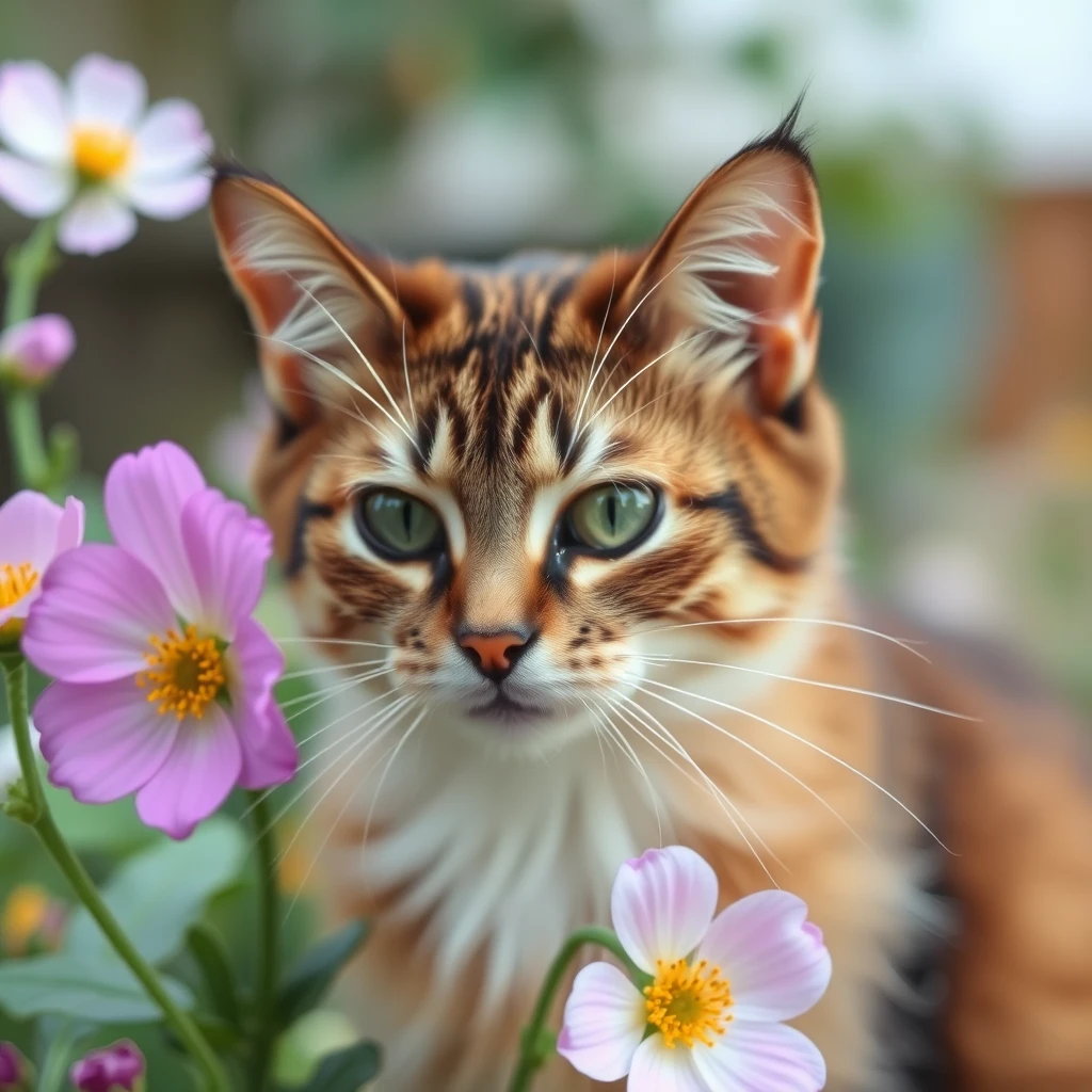 cat flower - Image