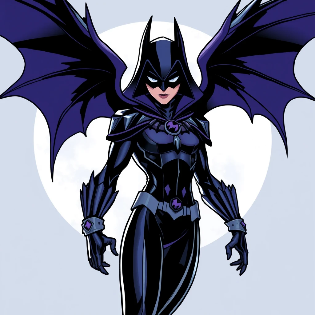 Raven from Teen Titans, DC Comics style - Image