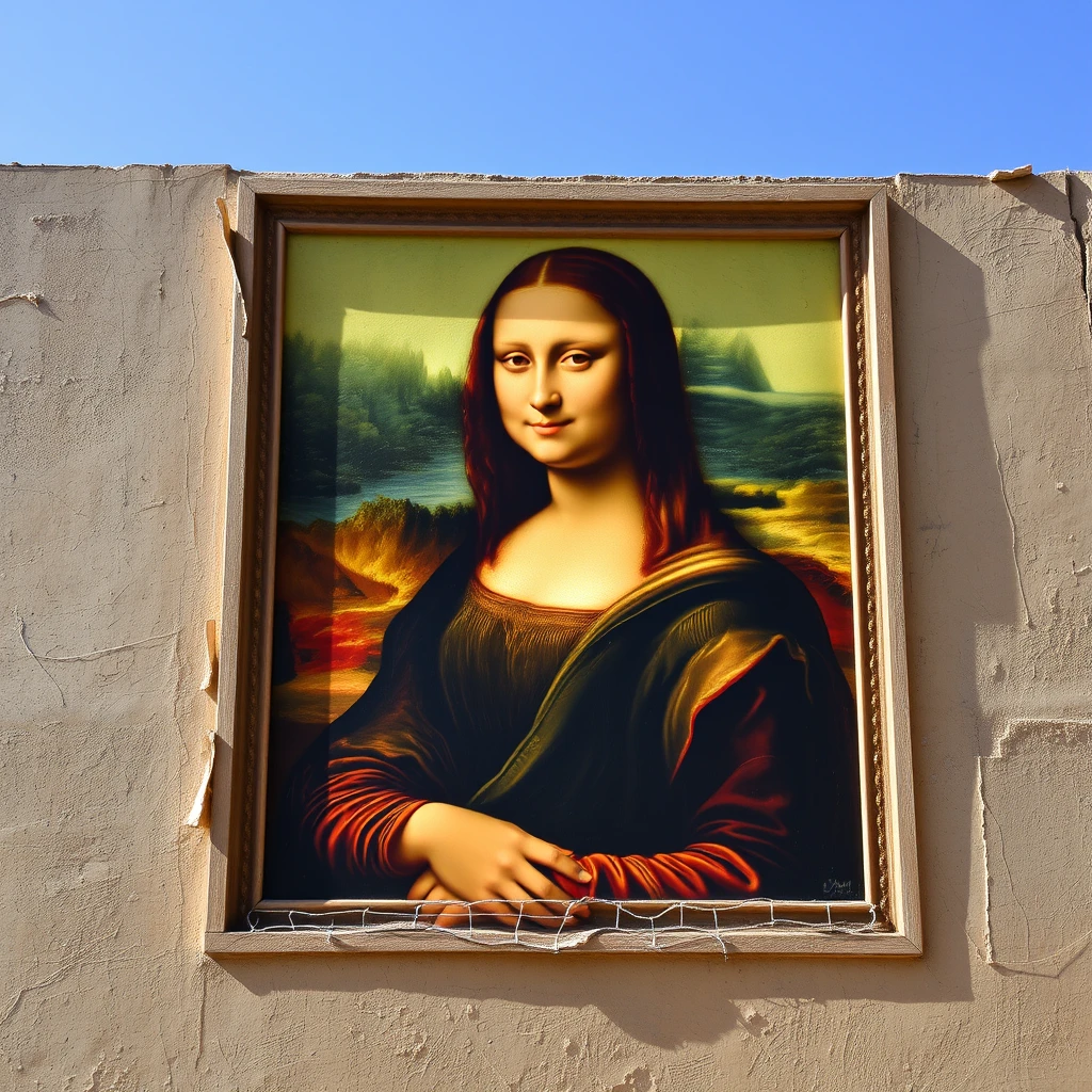 Mona Lisa in Iran - Image