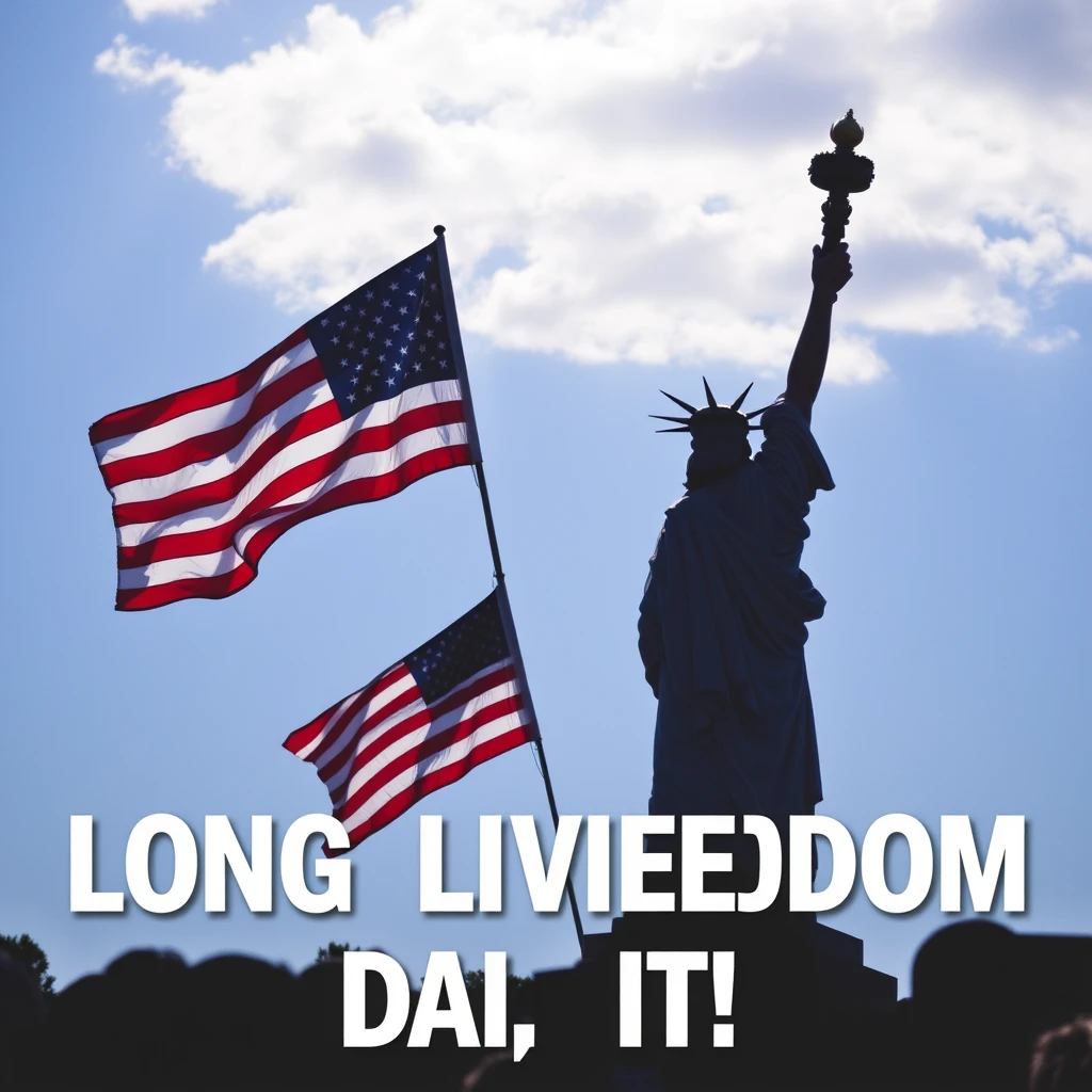 "Long live freedom, damn it!" - Image