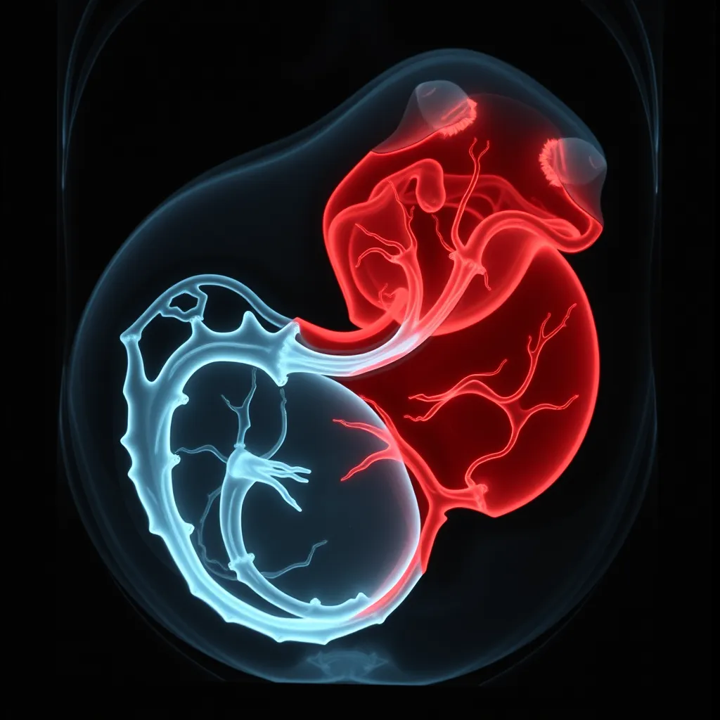 X-ray dissection human womb