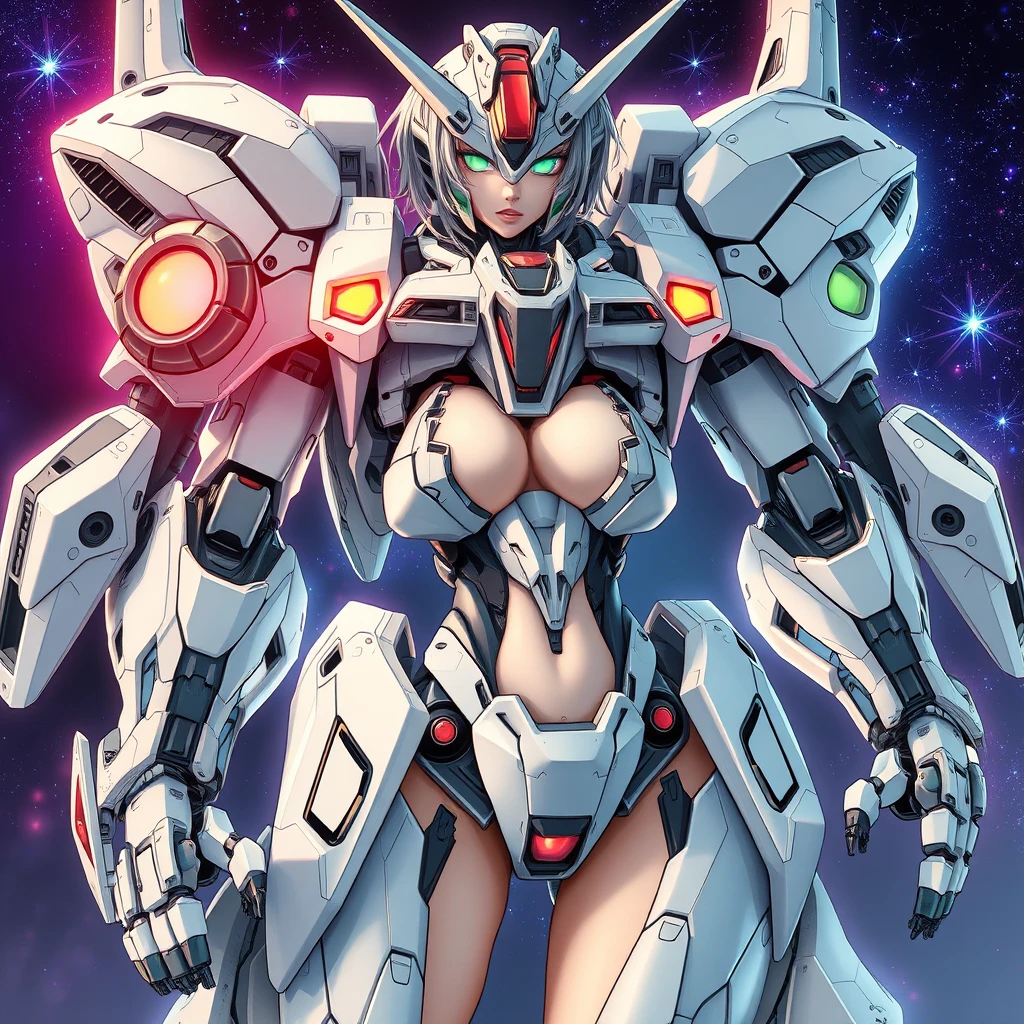 (((NSFW))),(masterpiece, top quality), mecha,fusion mecha,1girl, solo, breasts, nipples, large breasts, mecha girl, pussy, nude, vaginal, full body, detailed eyes, Perfect features, (masterpeace, best quality, good quality:1.4), masterpeace, intricate details, masterpiece, best quality,incredibly absurdres, 1girl,