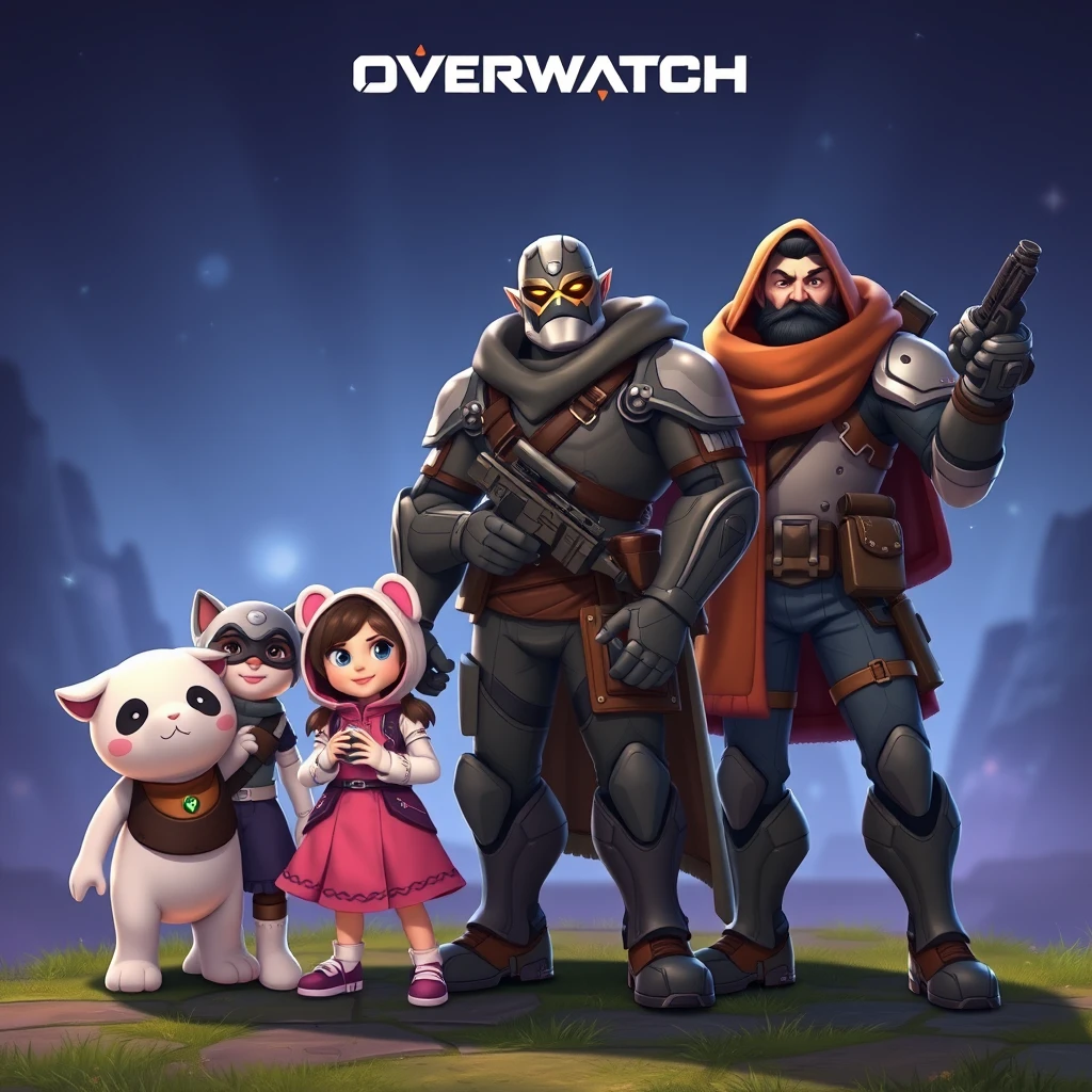 Overwatch family photo - Image