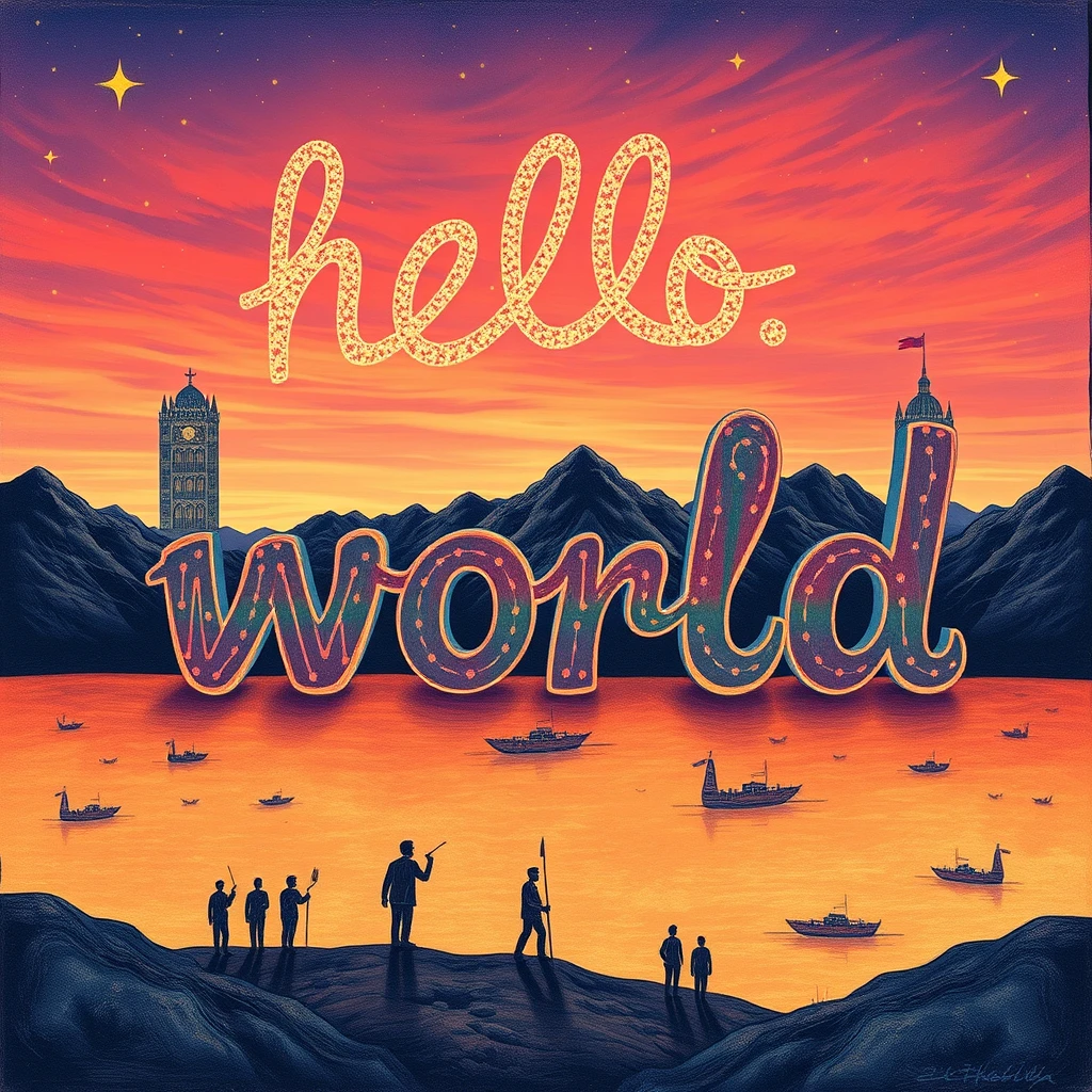 hello world - Image