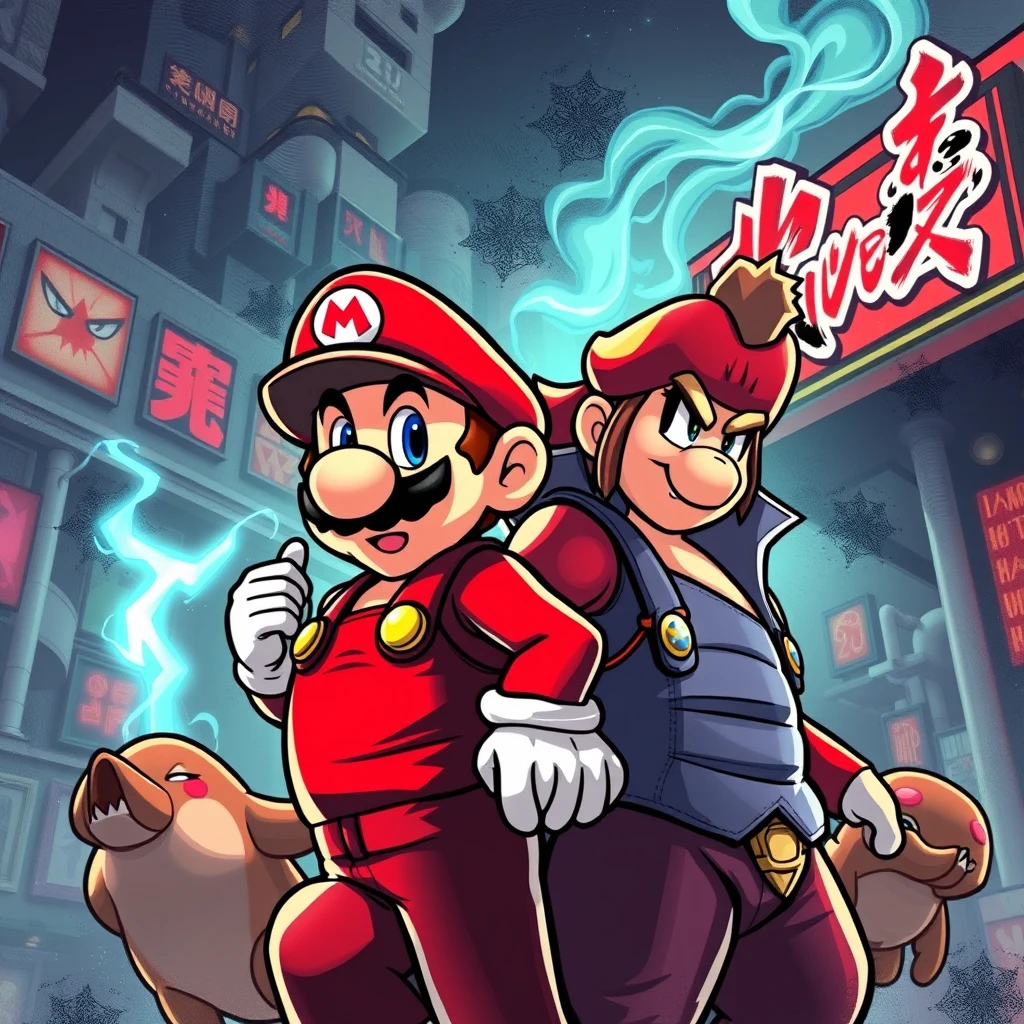 super mario and yakuza