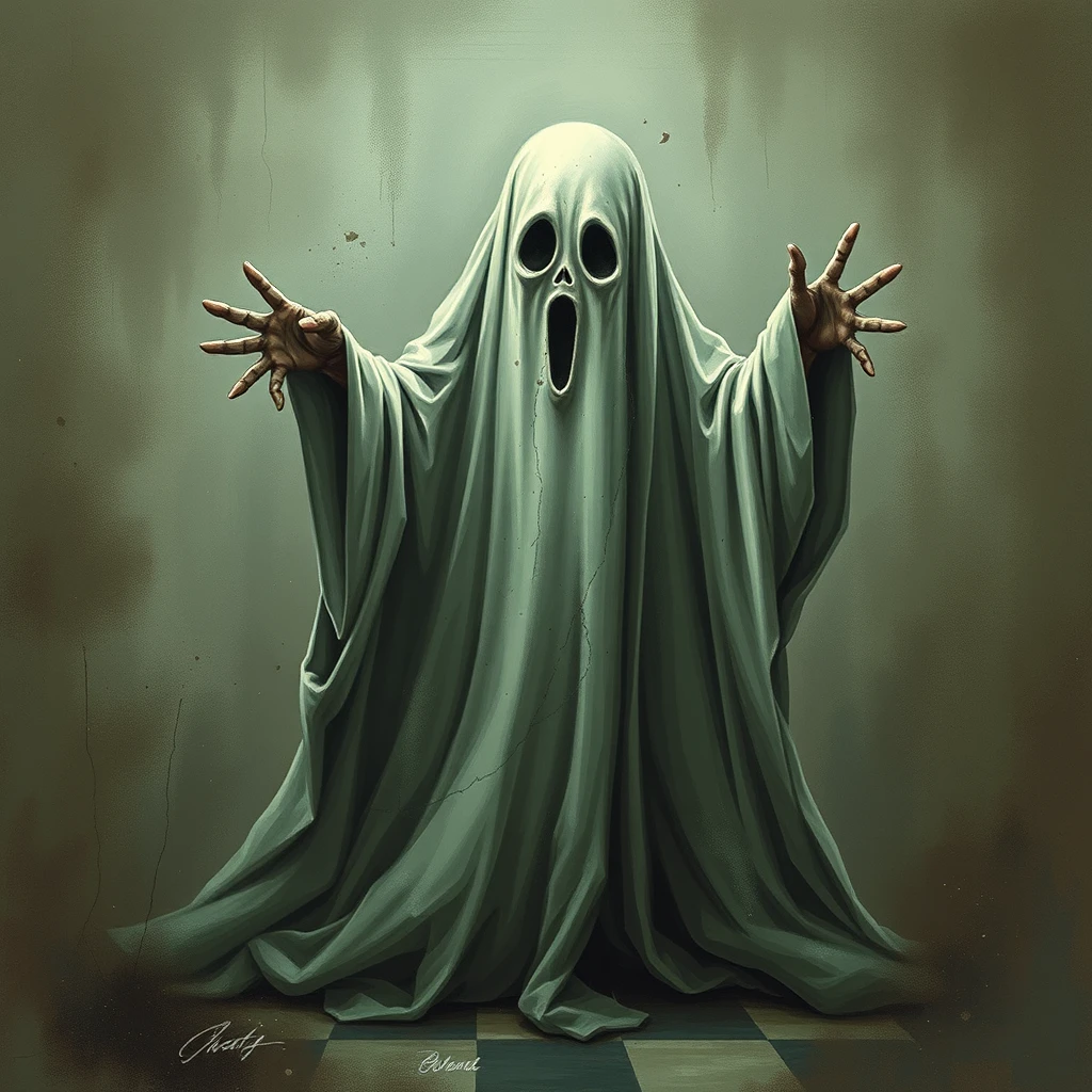 a ghost, dirty, horrible - Image