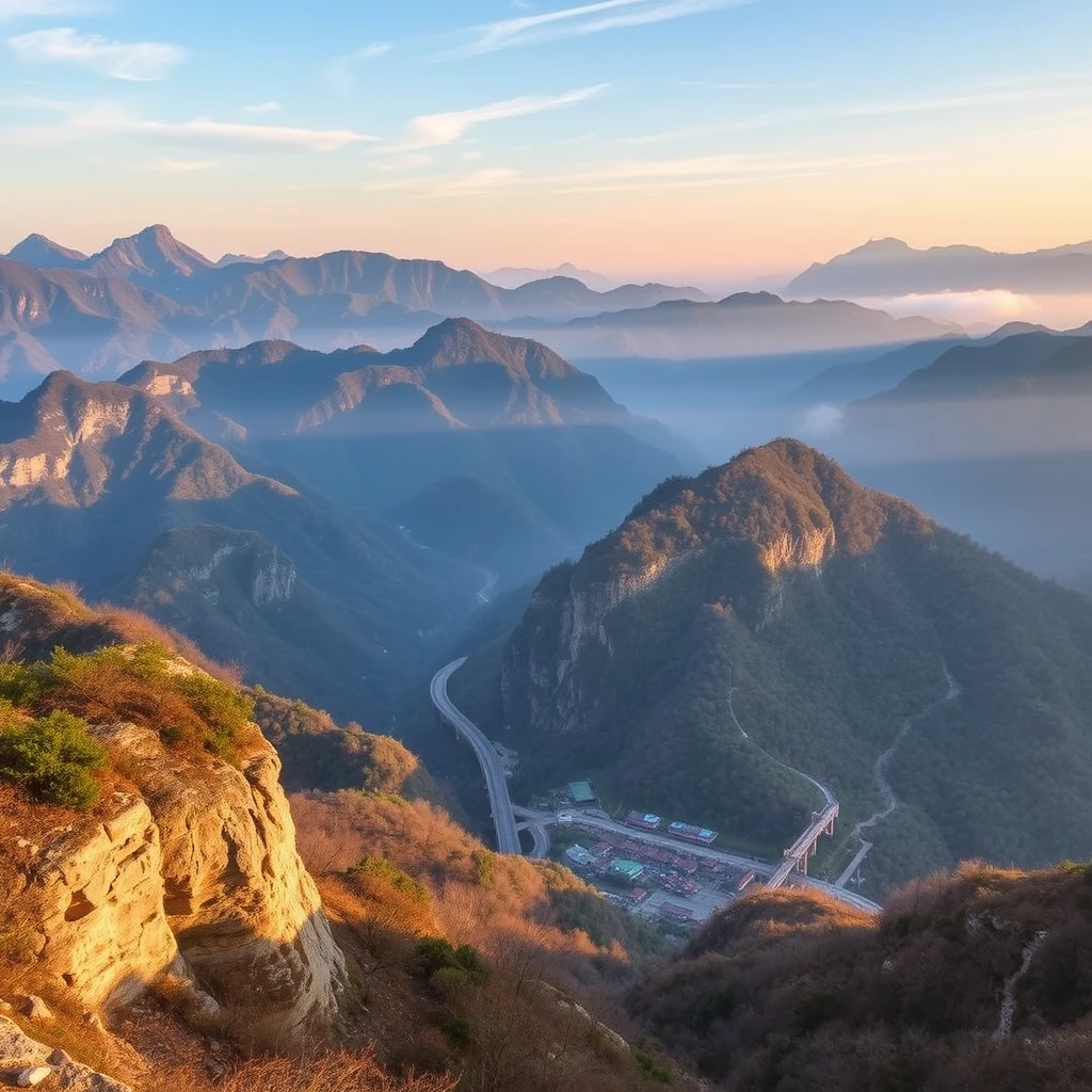 Taihang Mountains, China