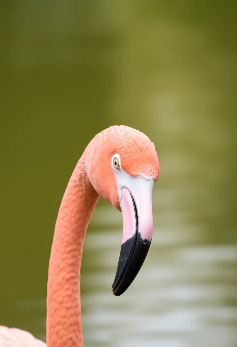 A flamingo bird