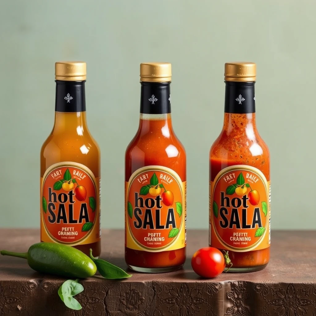 create a brand of hot salsa