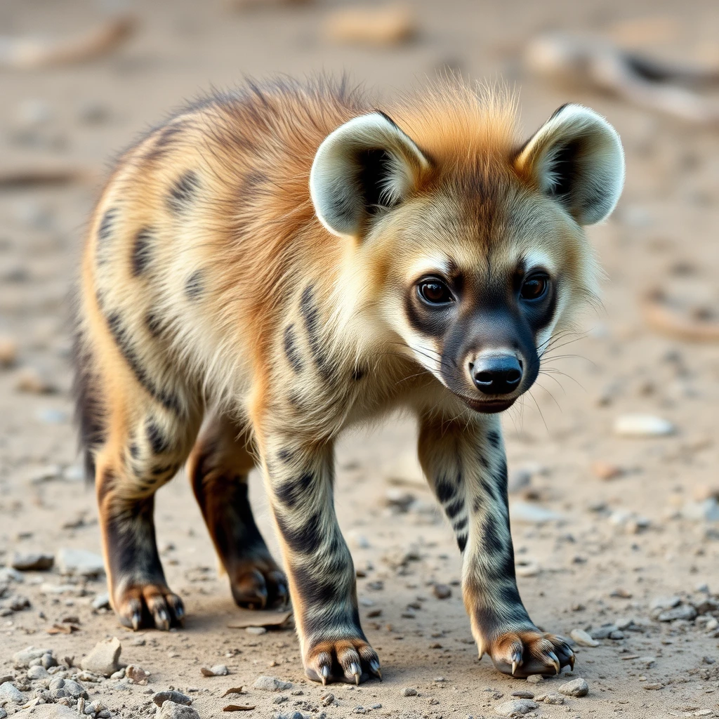 an image of miniature hyena