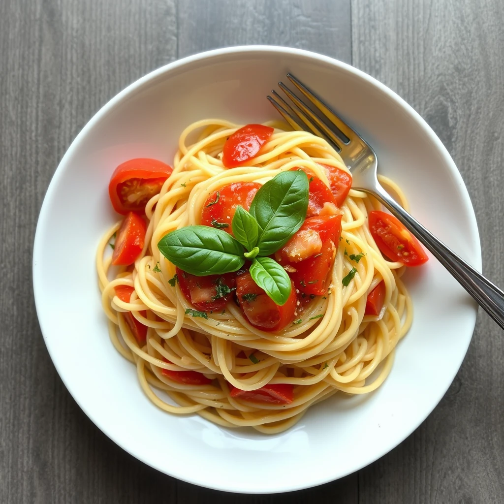 Tomato and egg noodles