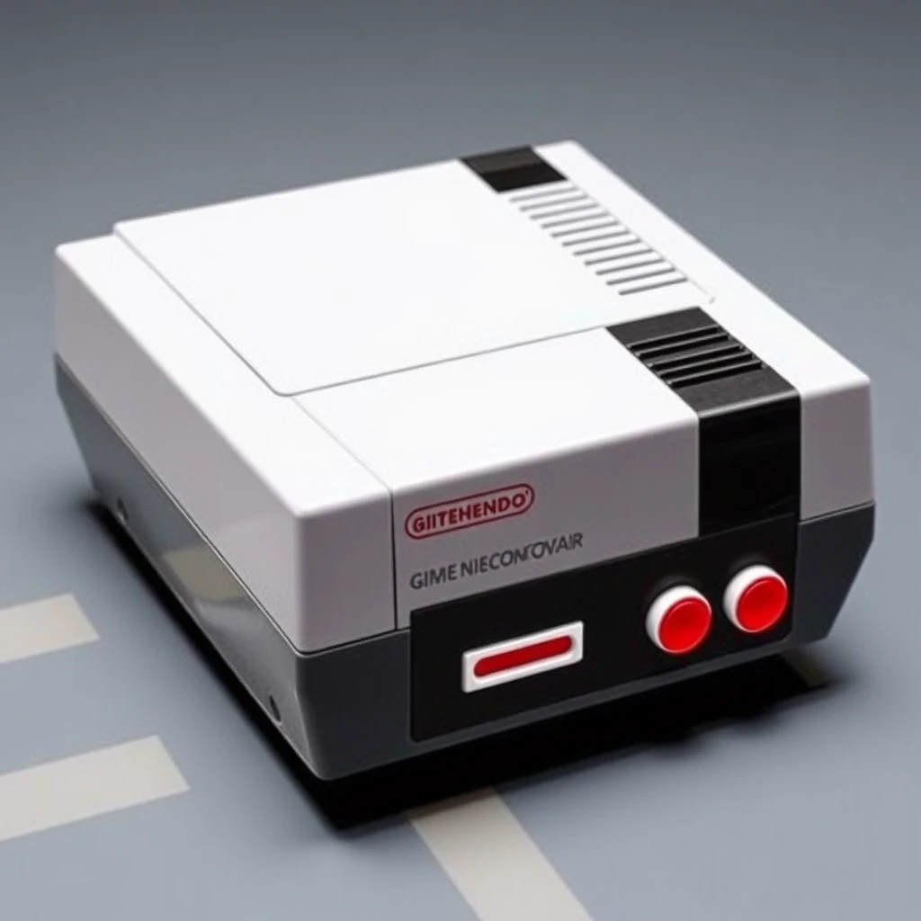 NES Game Console Cover - Image