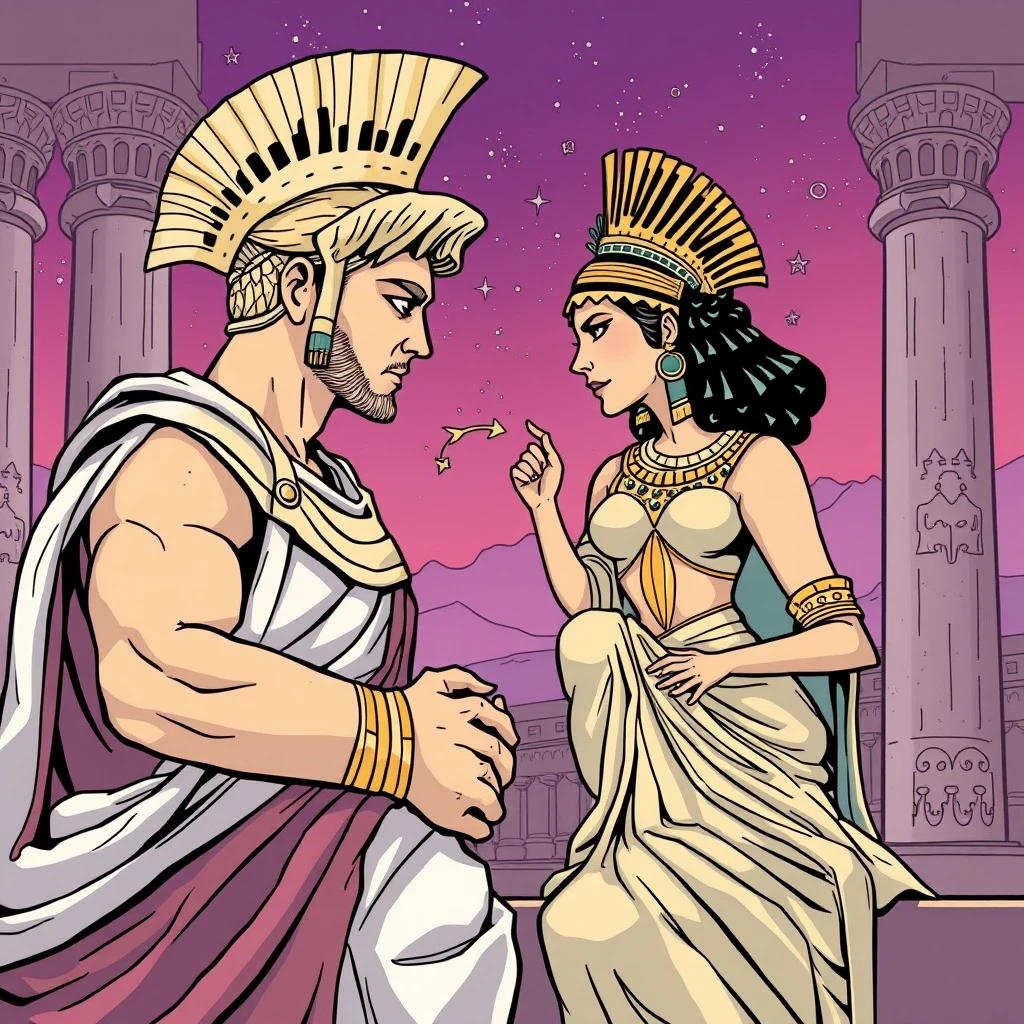 Graphic Novel: Caesar and Cleopatra - Image