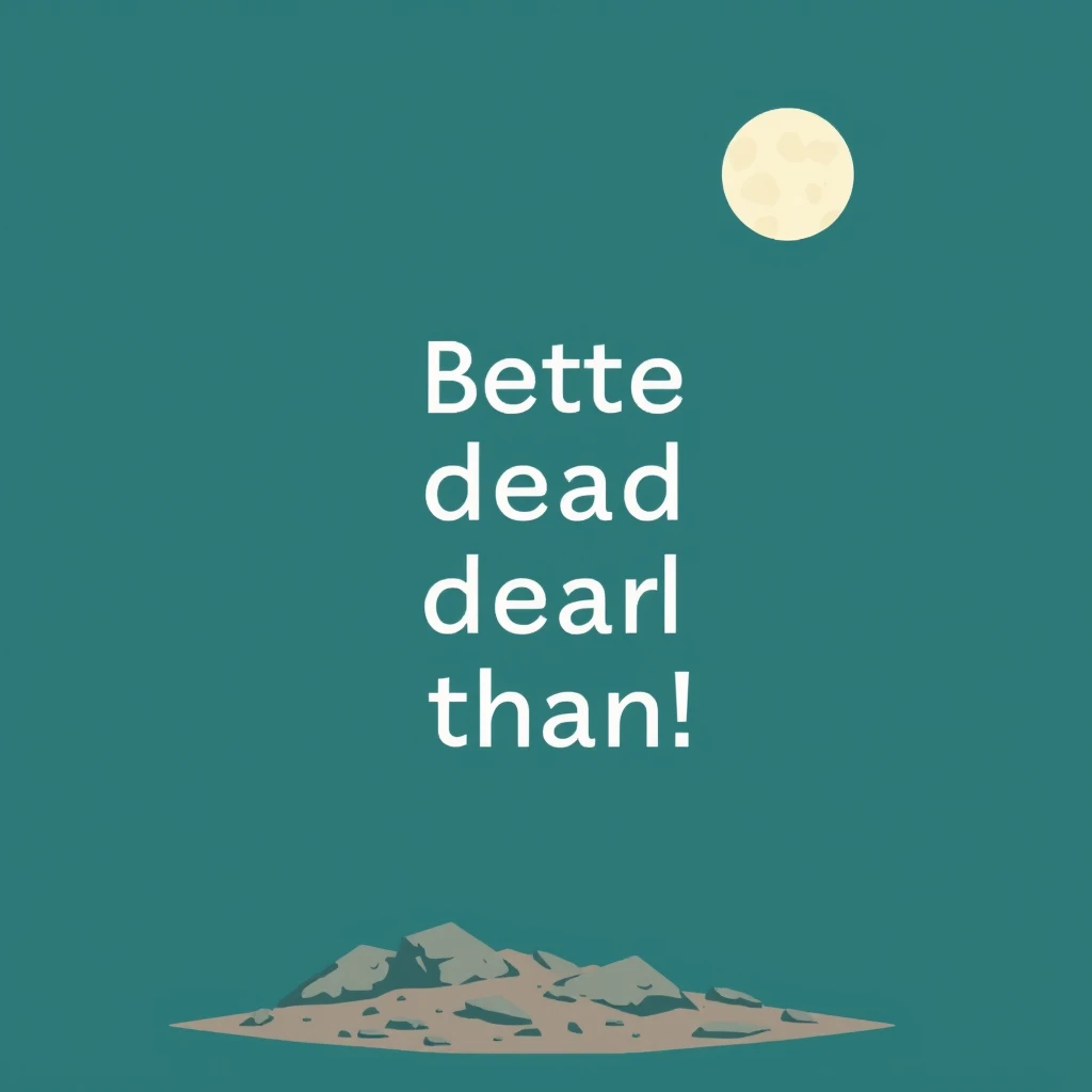 "Better dead than無自由!" - Image