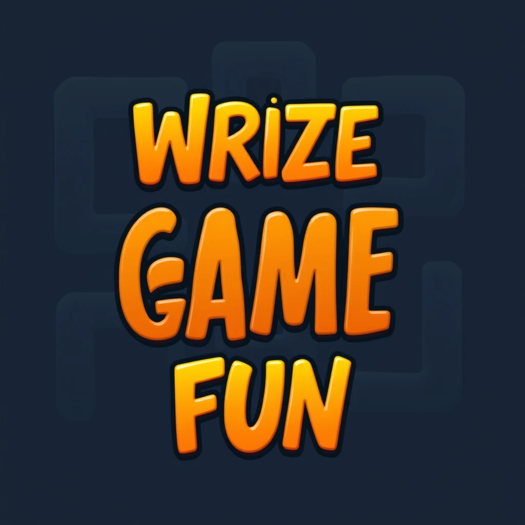 Write stylized text with the following text: maze game fun.