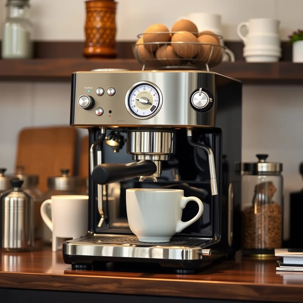 A coffee machine, beautiful. - Image