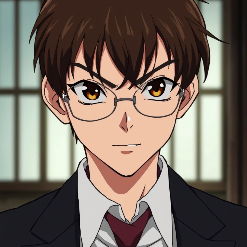 "Actual photo, Conan character: Shinichi Kudo" - Image