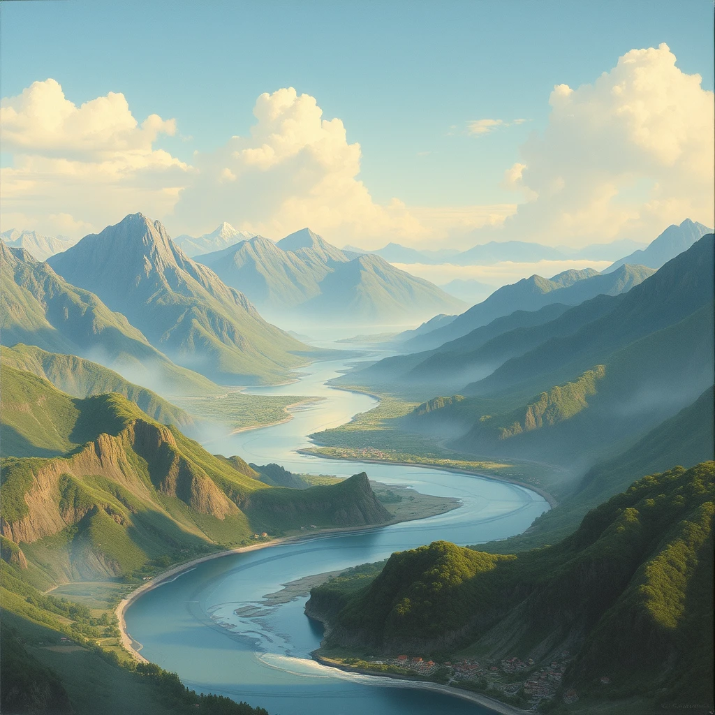 A Thousand Li of Rivers and Mountains