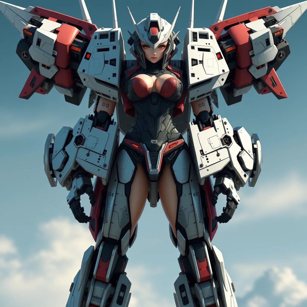 (((NSFW))),(masterpiece, top quality), mecha,fusion mecha,1girl, solo, breasts, nipples, large breasts, mecha girl, pussy, nude, vaginal, full body, detailed eyes, Perfect features, (masterpeace, best quality, good quality:1.4), masterpeace, intricate details, masterpiece, best quality,incredibly absurdres, 1girl,