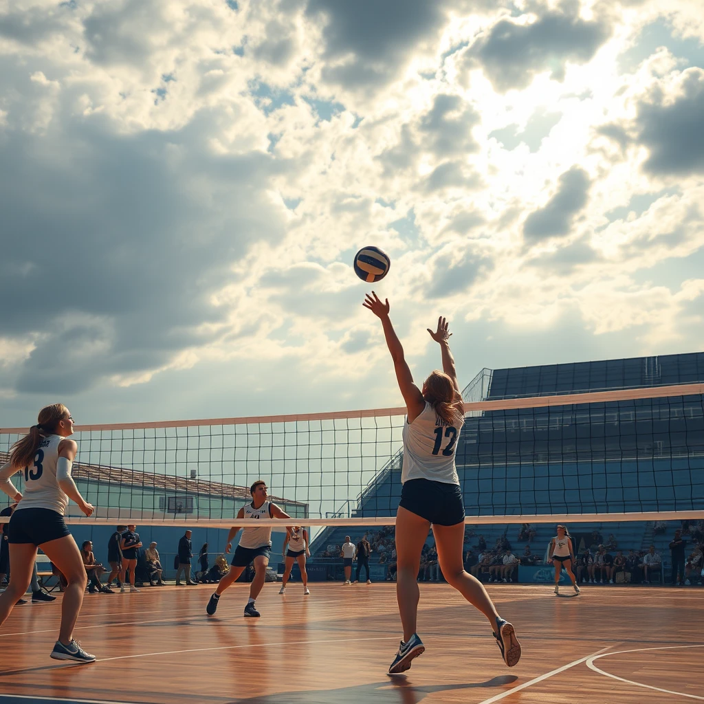 Volleyball match - Image