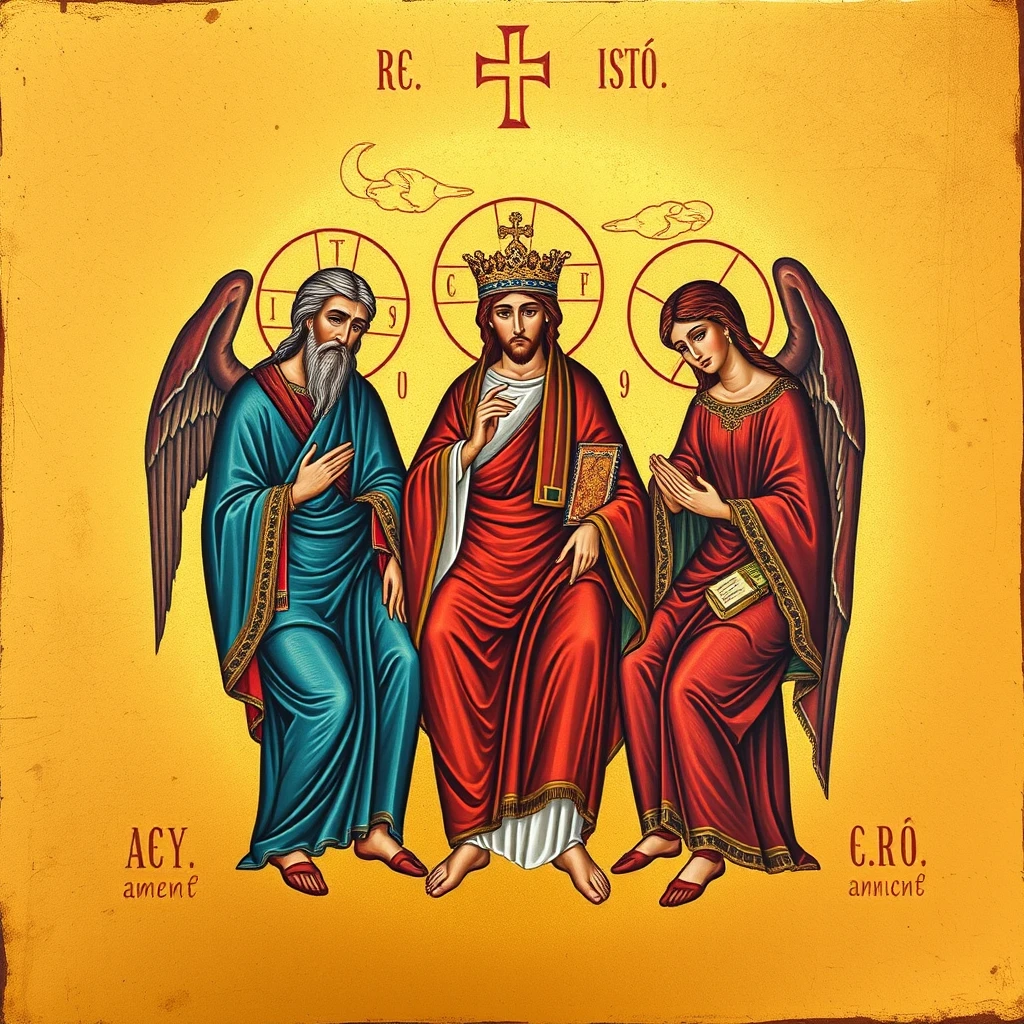 Greek Orthodox Holy Trinity - Image