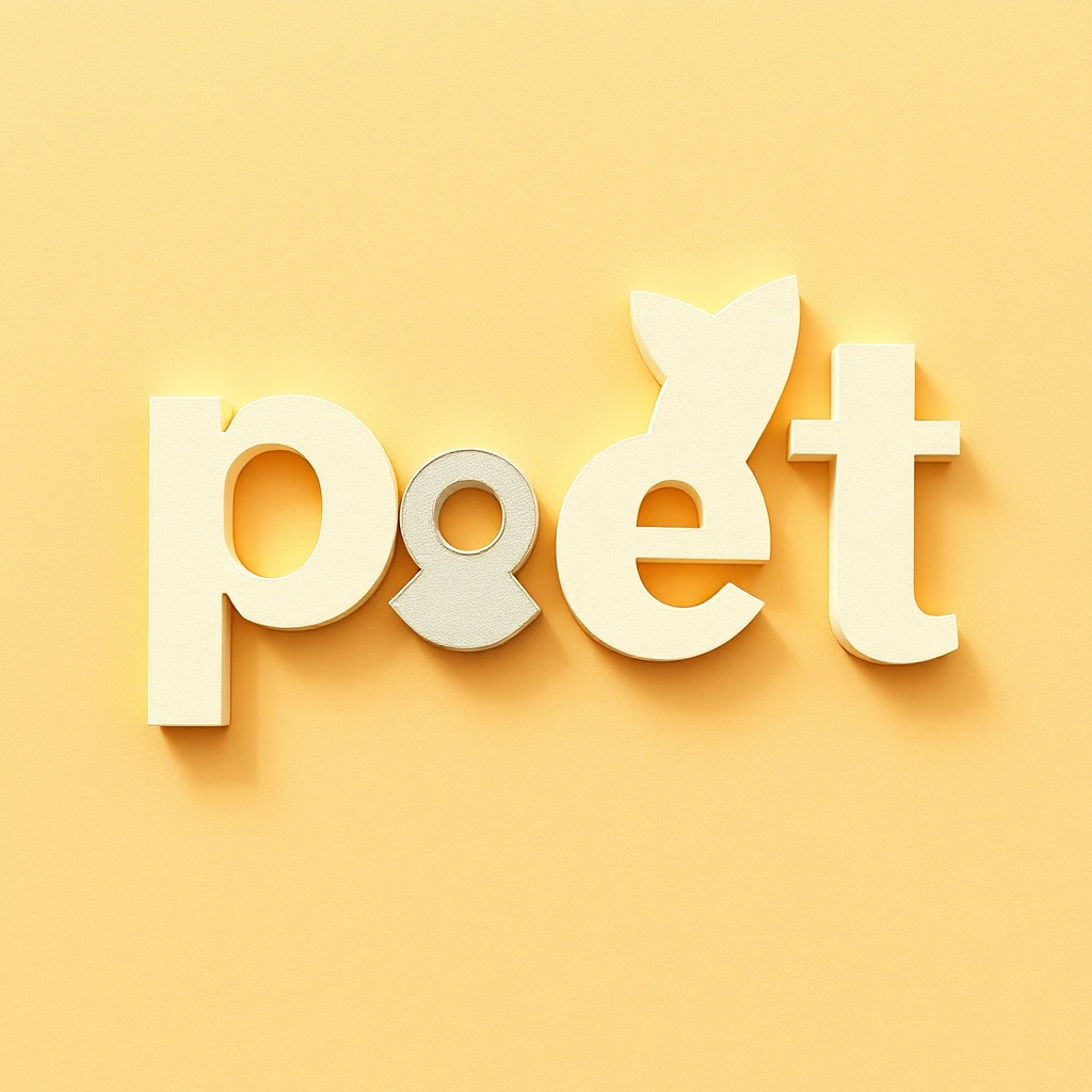 The word “pet” where the shapes of all the letters combine to form a cat using only clever typography. - Image