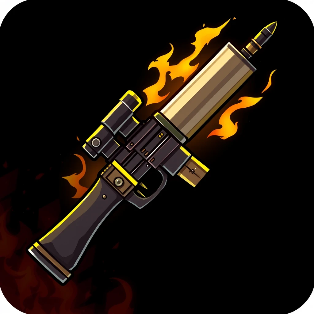 A war3 style weapon icon