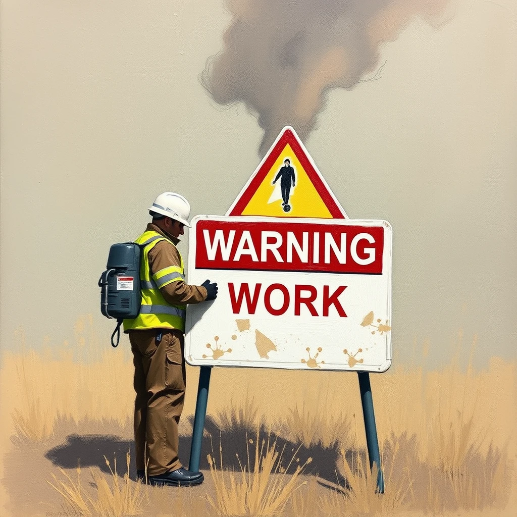 "WARNING WORK"