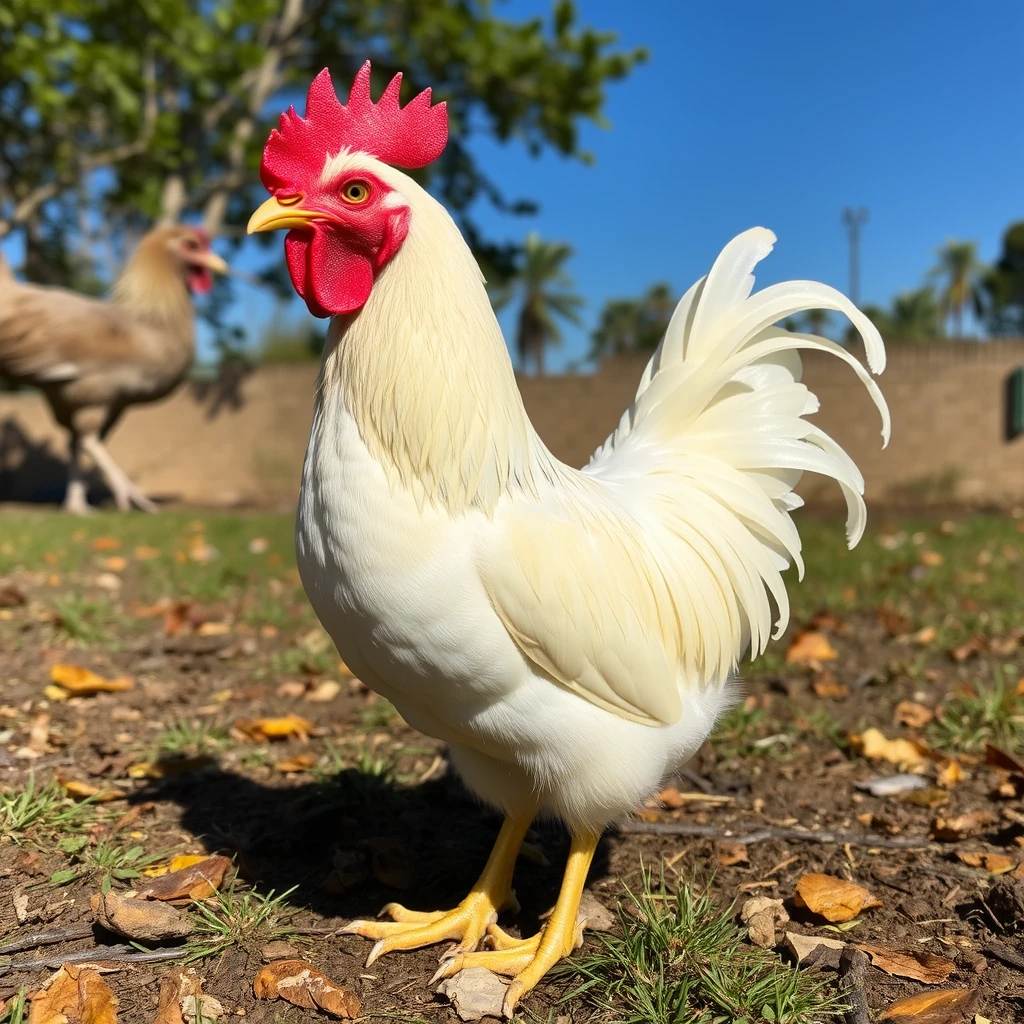 "Chicken, you are too beautiful."