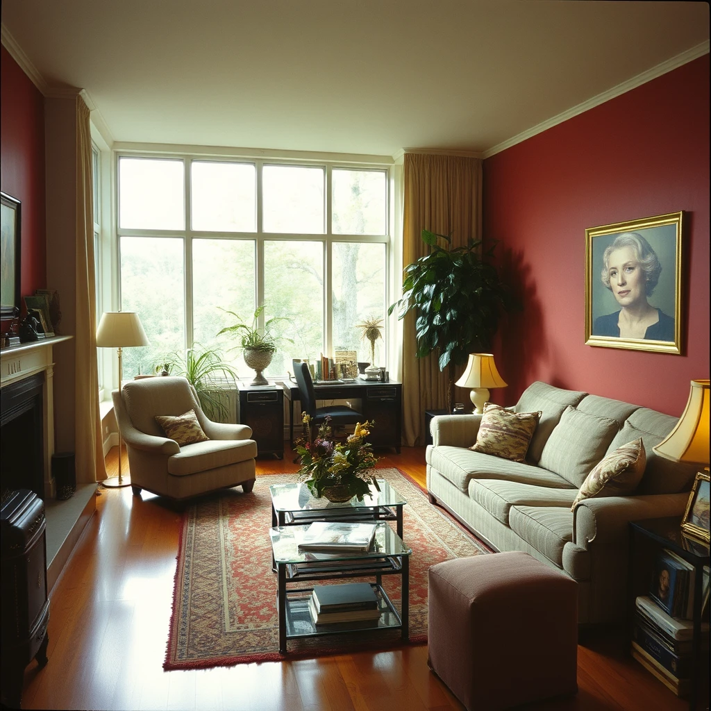 A living room in 1999 - Image