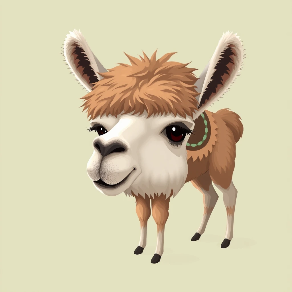 a llama identifying itself as deterministic - Image