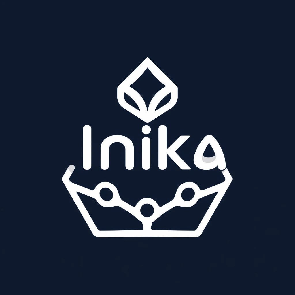 A logo for an AI-based e-commerce company called Inika. - Image