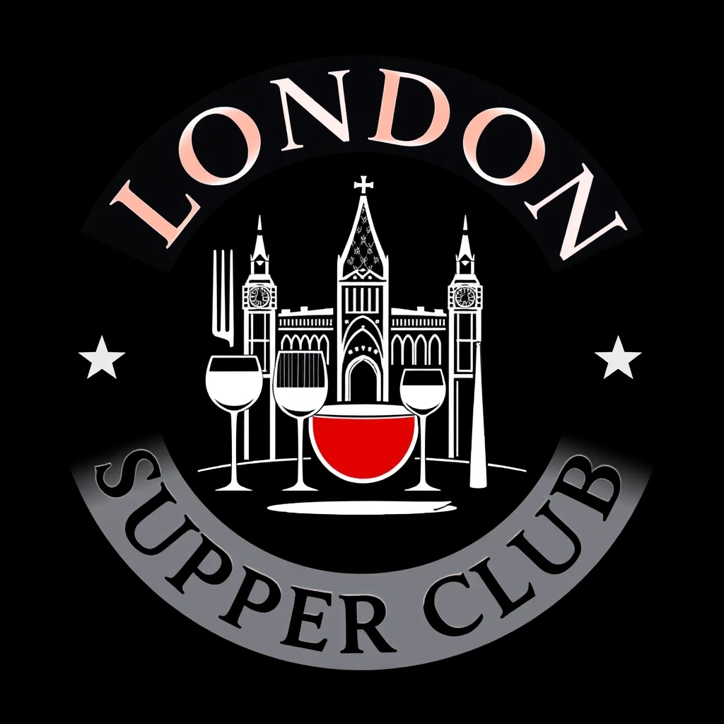 Logo for a club called “London Supper Club”