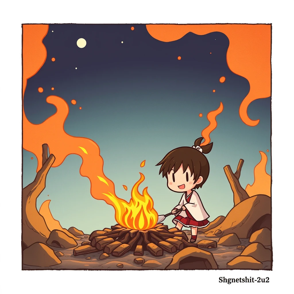 The Burning of Chibi - Image