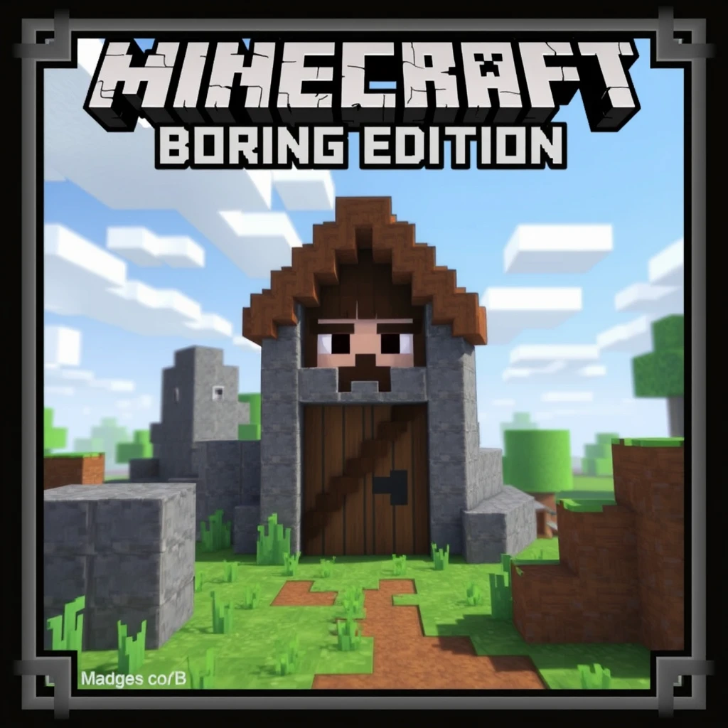 "Minecraft | Boring Edition" - Image