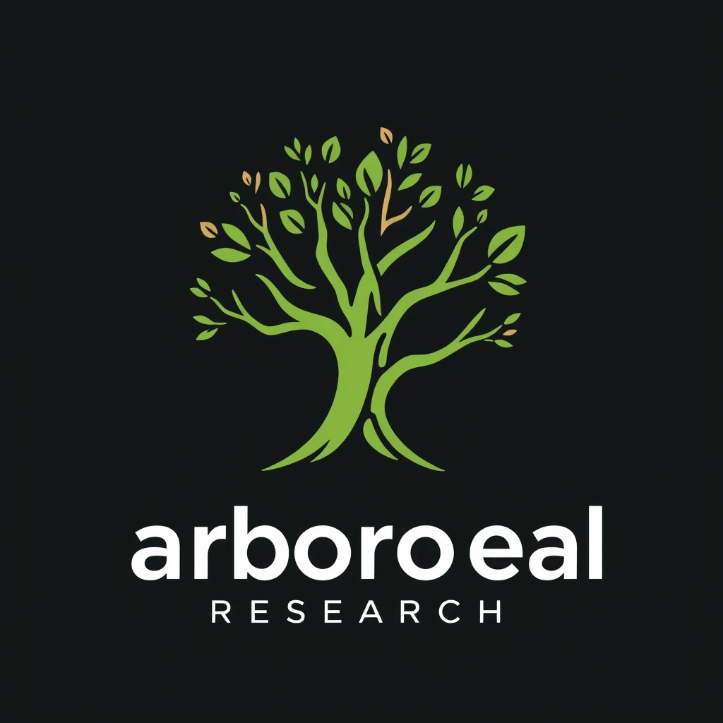 Vector logo of arboreal research, a software company. - Image