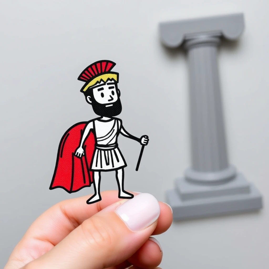 Stick Figure: Caesar