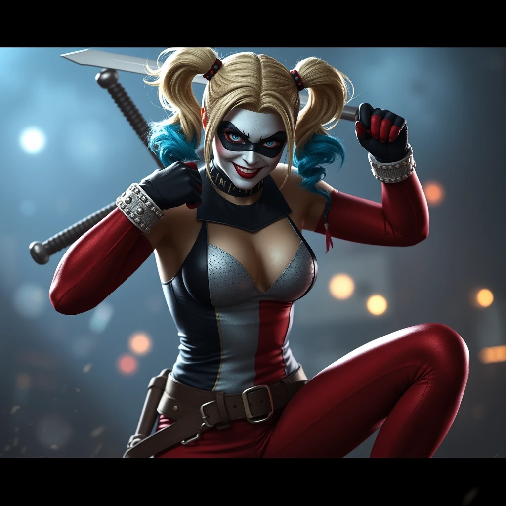 Harley Quinn Ninja, cinematic