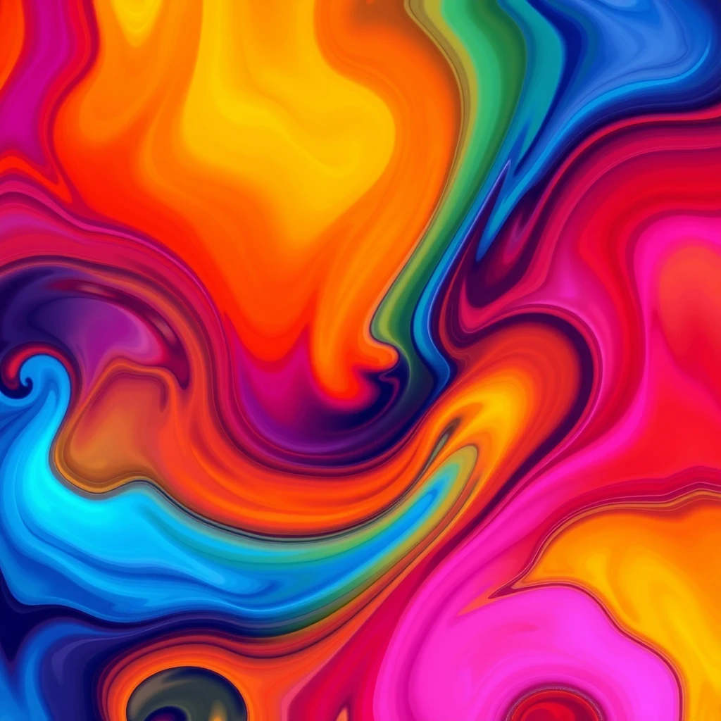 Generate a wallpaper. This wallpaper is in colorful colors. - Image