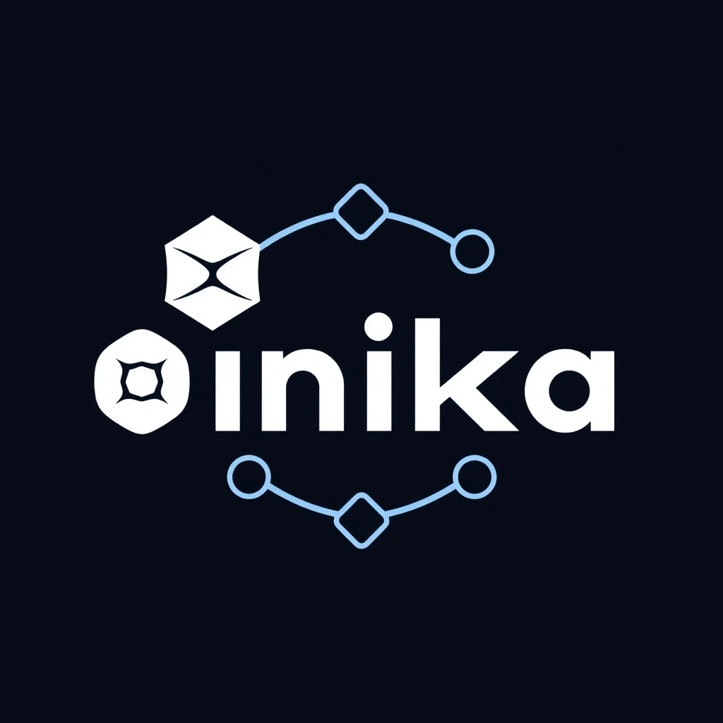 A logo for an AI-based e-commerce company called Inika. - Image