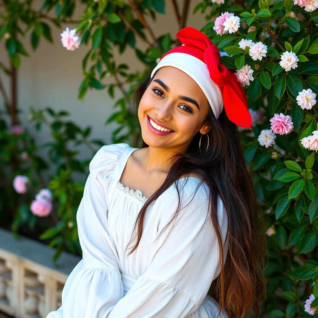 a great girl in white  - Image