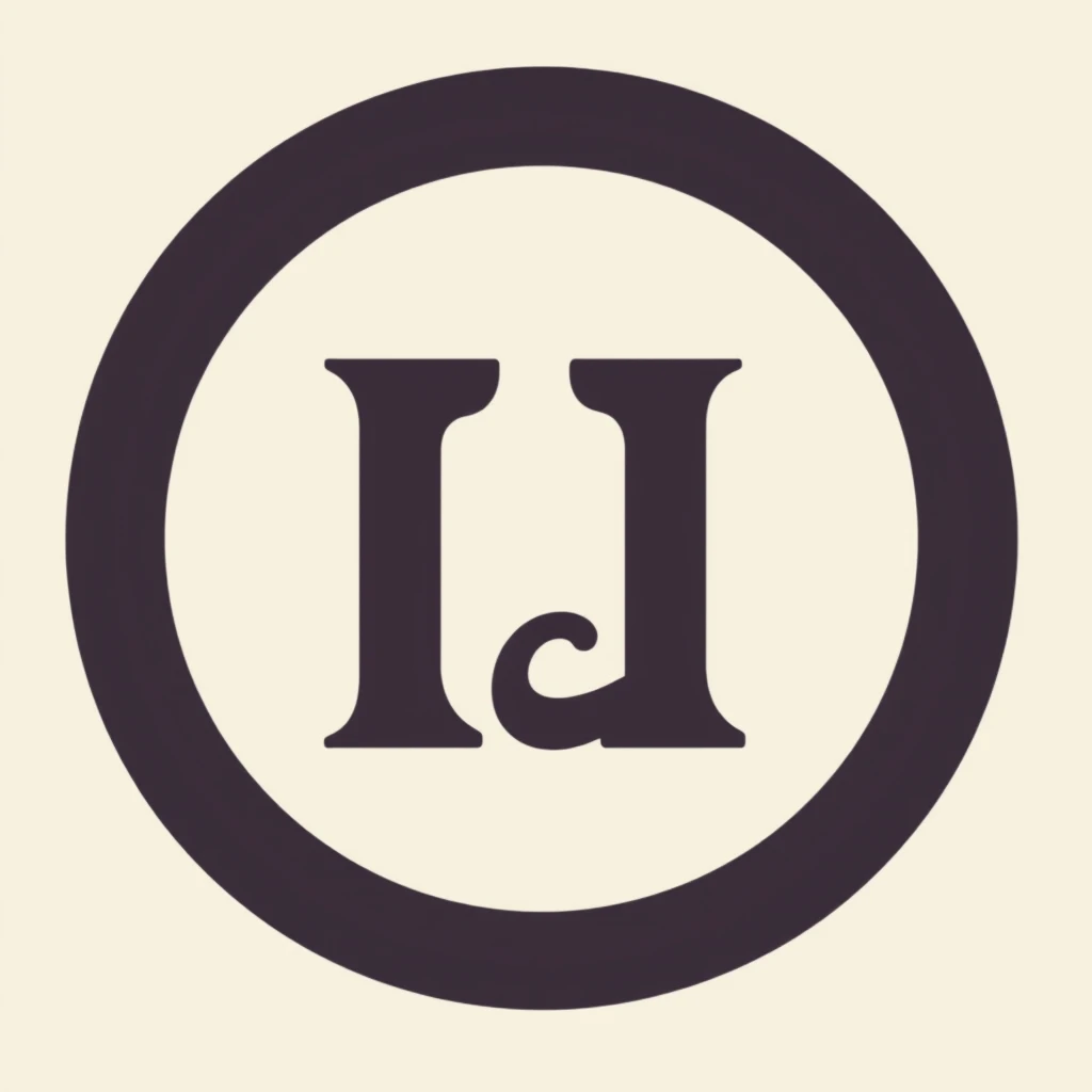 simple monochromatic logo with the letters H C L