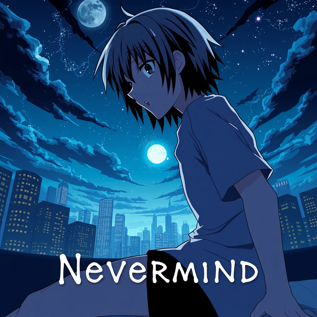 Anime movie "nevermind" poster