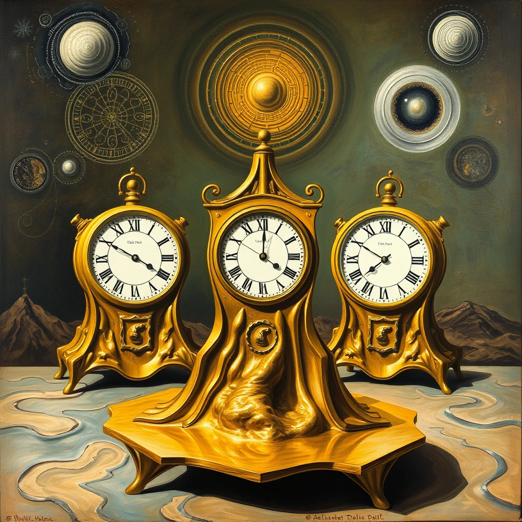 Salvador Dali's "Melting Clocks" - Image