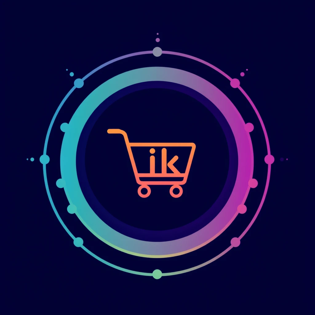 A logo for an AI-based e-commerce platform called Inika. - Image