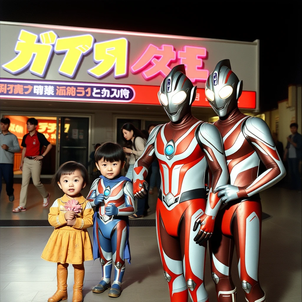 Ultraman family - Image