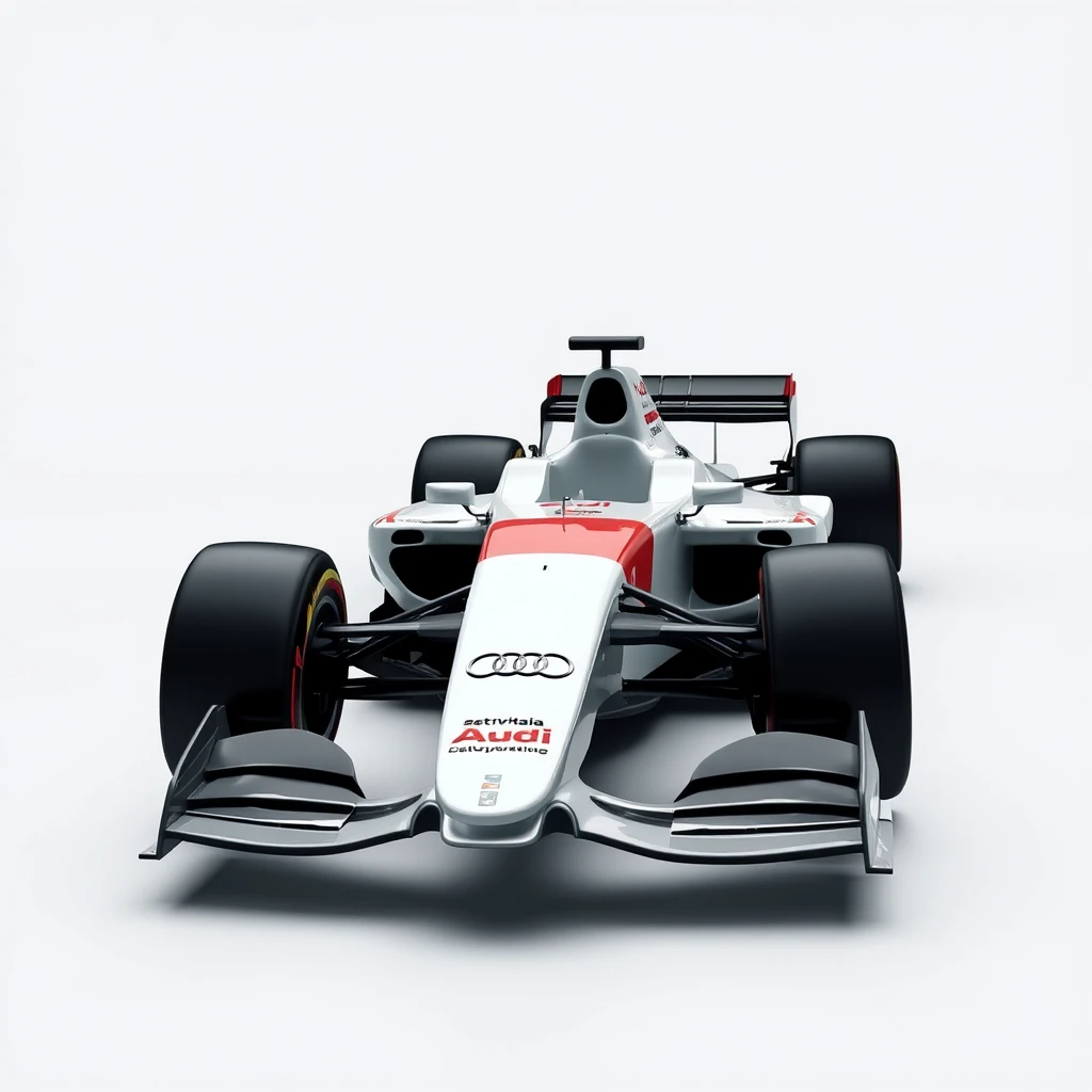 Create a photo of an Audi Formula 1 car. - Image