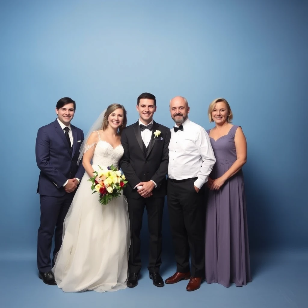 wedding group photo