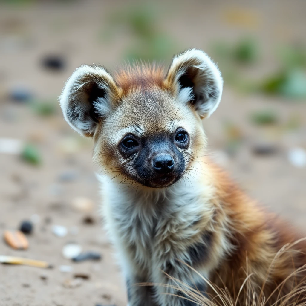 an image of miniature hyena