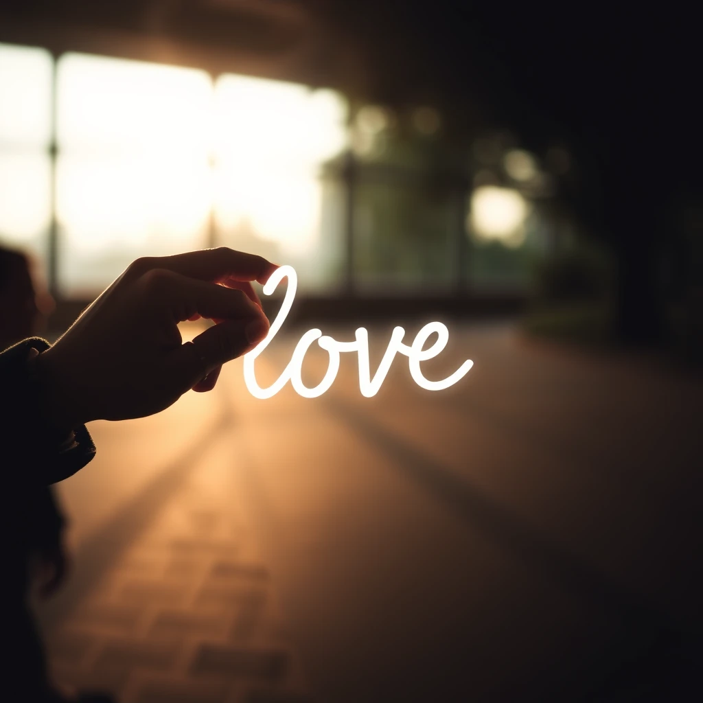 "text 'love' in a picture" - Image